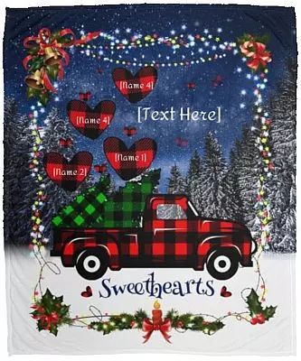 Personalized To My Nana, White, Cozy Plush Fleece Blanket - 50x60