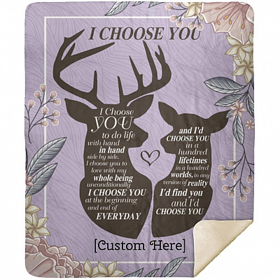 Premium Mink Sherpa Blanket - 50x60