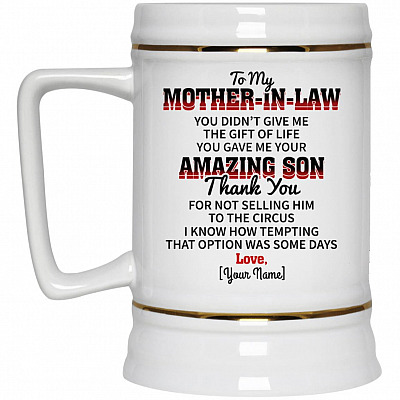 22 oz. Beer Stein