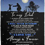 Personalized Blanket, White, Cozy Plush Fleece Blanket - 50x60