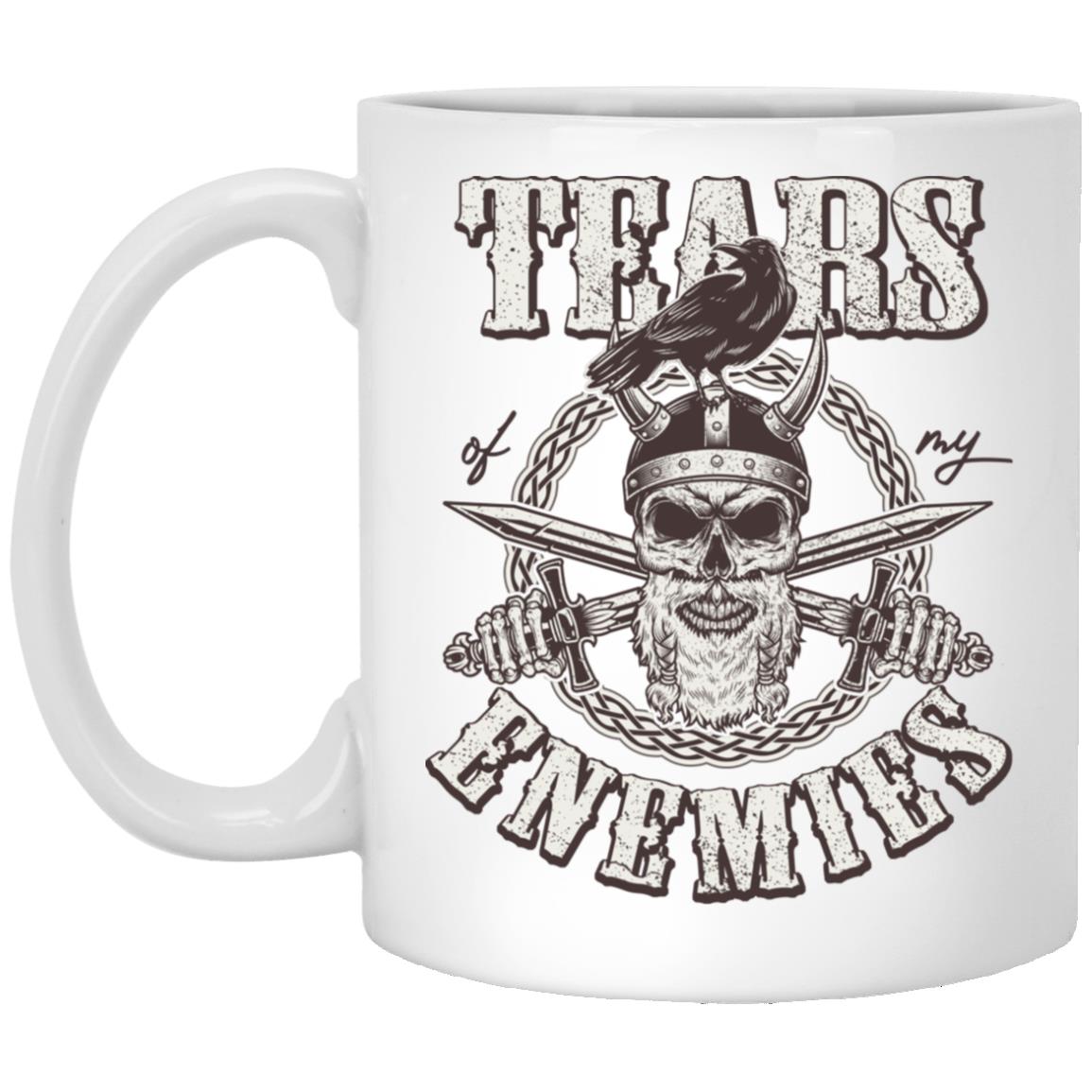 Tears Of My Enemies, White, 11 oz. White Mug