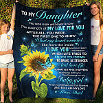 10Th. My Love For You - Dad Blanket Mockup 5