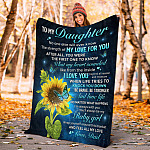 10Th. My Love For You - Dad Blanket Mockup 7