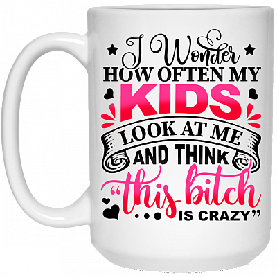 15 oz. White Mug