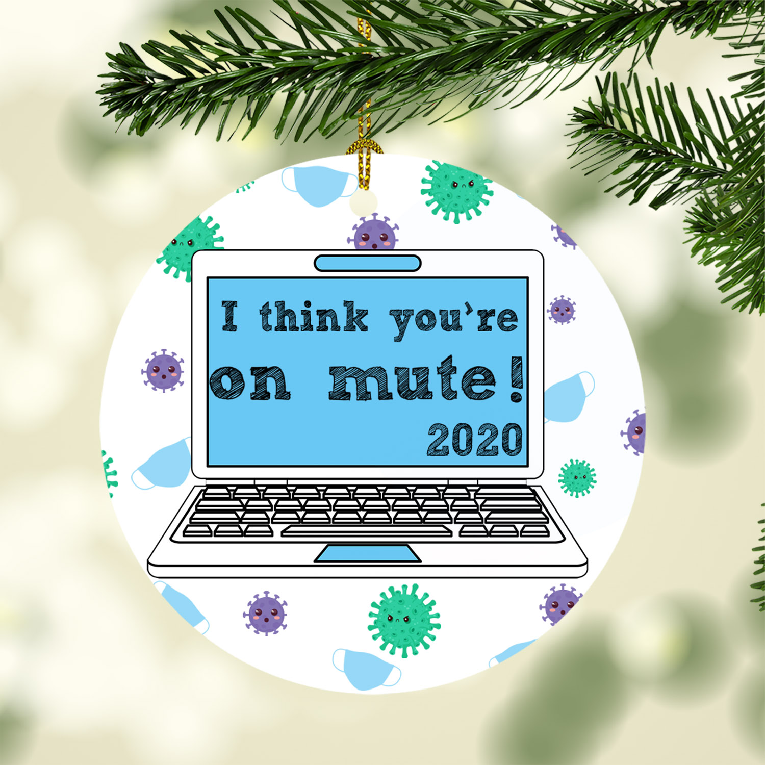 9P. On mute ornament mk