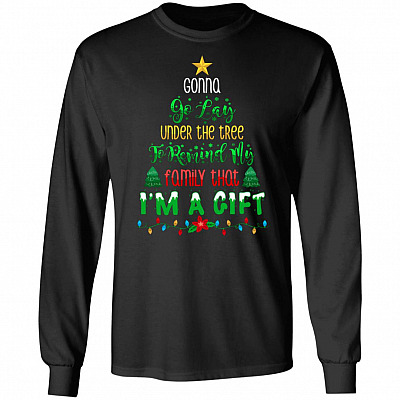 Gonna Go Lay Under The Tree, Black, Long Sleeve