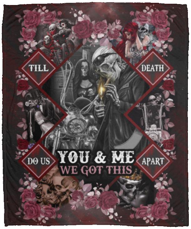 You And Me We Got This, White, Cozy Plush Fleece Blanket - 50x60 You And Me We Got This, White, Cozy Plush Fleece Blanket - 50x60