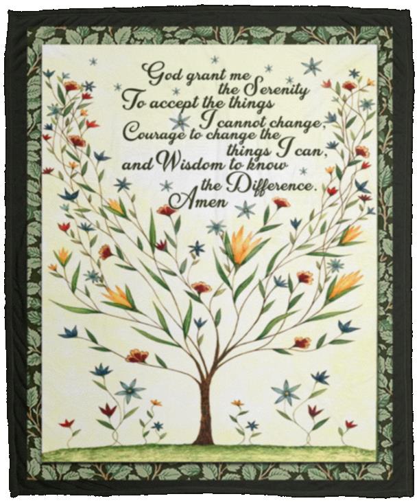 God Grants Me The Blanket, White, Cozy Plush Fleece Blanket - 50x60 God Grants Me The Blanket, White, Cozy Plush Fleece Blanket - 50x60