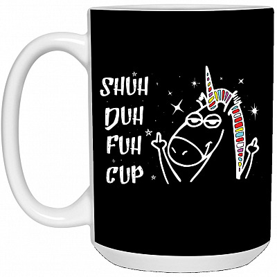 15 oz. White Mug