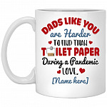 Personalized Dads Like You Are Harder, White, 11 oz. White Mug Personalized Dads Like You Are Harder, White, 11 oz. White Mug
