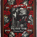 Personalized You And Me We Got This Motorcycle, White, Cozy Plush Fleece Blanket - 50x60 Personalized You And Me We Got This Motorcycle, White, Cozy Plush Fleece Blanket - 50x60