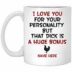 Personalized Huge Mug, White, 11 oz. White Mug