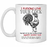 Personalized I Mug, White, 11 oz. White Mug