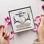 24 HG_ To My Smokin- Hot Doe Dream (4) Forever Love Necklace (Silver) 5