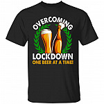 Overcoming Lockdown Tshirt, Black, Unisex T-Shirt