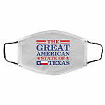 The Great American State of Texas Face Mask, White, Cloth Face Cover – Medium/Large The Great American State of Texas Face Mask, White, Cloth Face Cover – Medium/Large