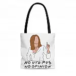 No Uterus No Opinion - Against Abortion - Rachel Roe v. Wade All Over Print Tote Bag