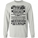 G240 LS Ultra Cotton T-Shirt, Ash, Long Sleeve G240 LS Ultra Cotton T-Shirt, Ash, Long Sleeve