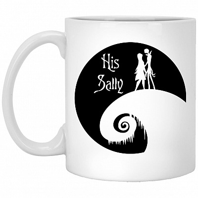 His Mug, White, 11 oz. White Mug