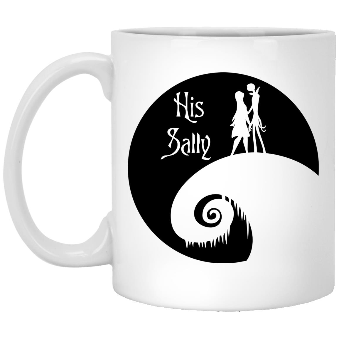 His Mug, White, 11 oz. White Mug