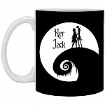Her Mug, Black, 11 oz. White Mug