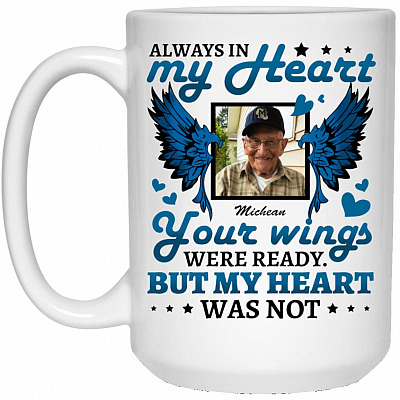 15 oz. White Mug