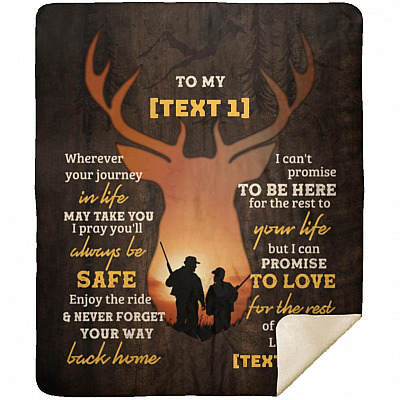 Premium Mink Sherpa Blanket - 50x60