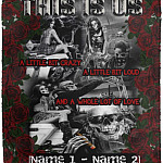 Personalized This Is Us A Little Bit, White, Cozy Plush Fleece Blanket - 50x60 Personalized This Is Us A Little Bit, White, Cozy Plush Fleece Blanket - 50x60