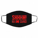 Shh Mask, Black, Cloth Face Cover – Medium/Large Shh Mask, Black, Cloth Face Cover – Medium/Large