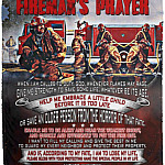 Fireman's Prayer Firefighter Blanket, White, Cozy Plush Fleece Blanket - 50x60