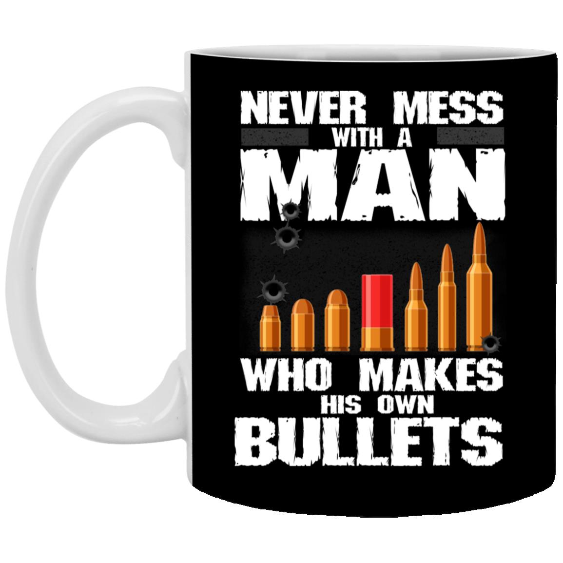 Mug1, Black, 11 oz. White Mug