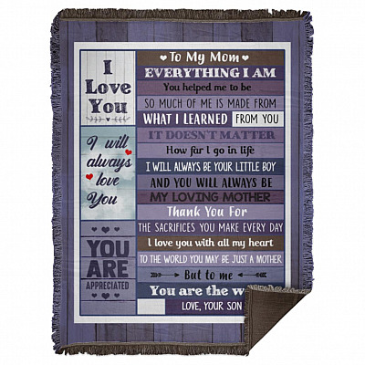 Woven Blanket - 60x80