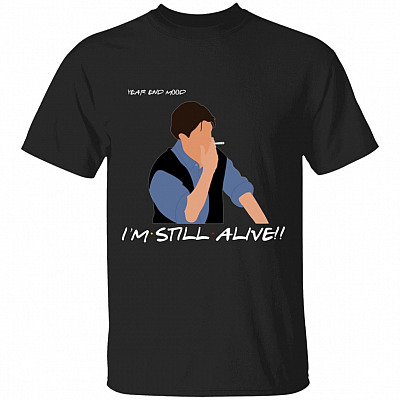 Chandler Year End Mood, Black, Unisex T-Shirt