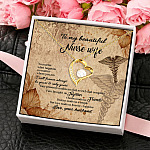 6Th. Nurse Wife(5) Forever Love Necklace (Gold) 4