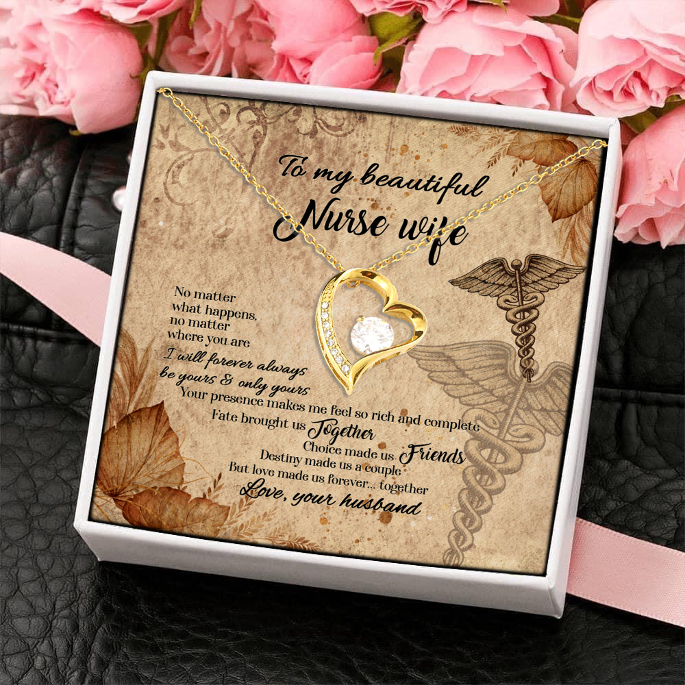 6Th. Nurse Wife(5) Forever Love Necklace (Gold) 4