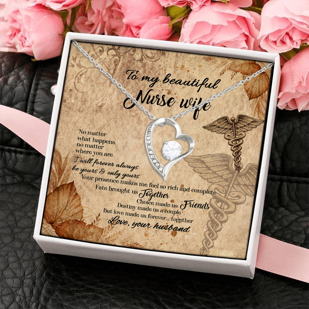 6Th. Nurse Wife(5) Forever Love Necklace (Silver) 4