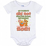 My Parents Did Not Baby Onesie, White, Baby Onesie - 12 Month