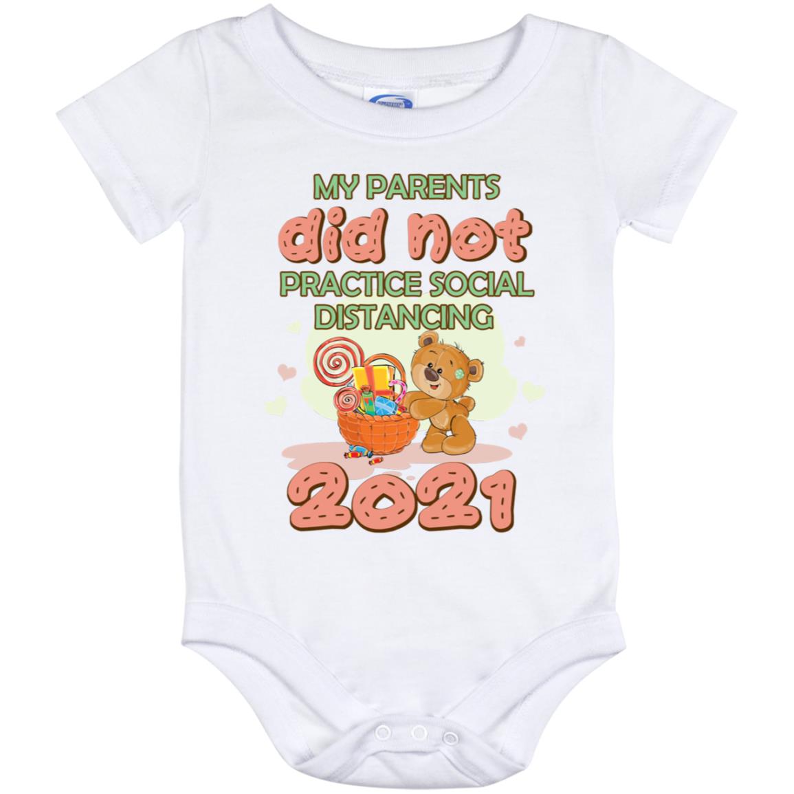 My Parents Did Not Baby Onesie, White, Baby Onesie - 12 Month