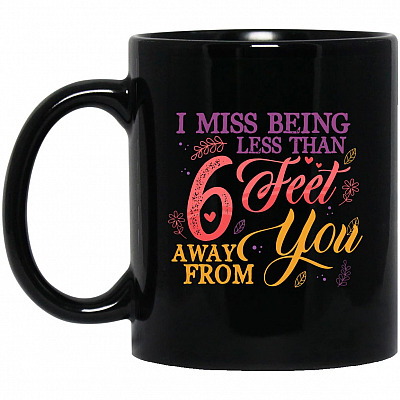 11 oz. Black Mug