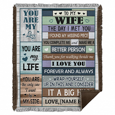 Woven Blanket - 50x60