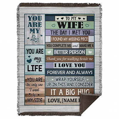 Woven Blanket - 60x80