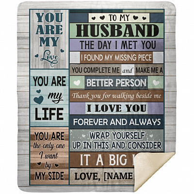 Premium Mink Sherpa Blanket - 50x60