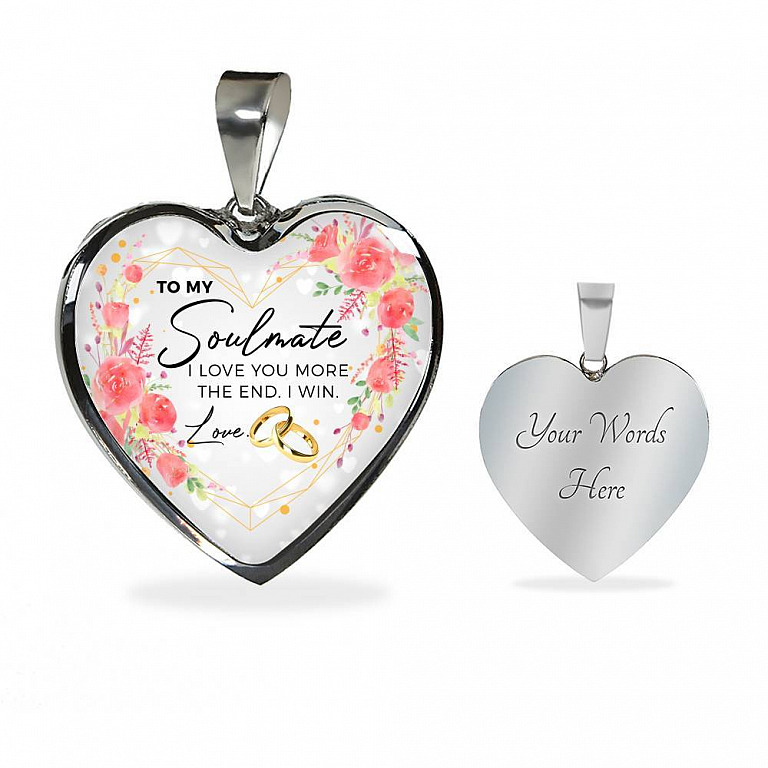 I Love You More Heart Necklace 2025