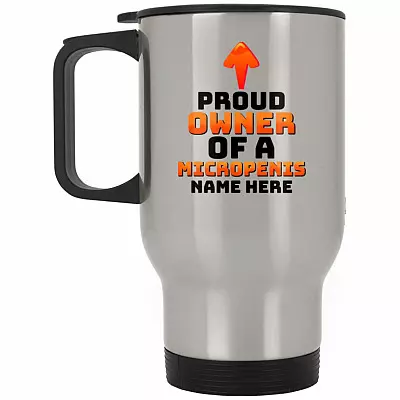 14 oz. Silver Travel Mug