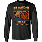 That's What I Do I Smoke, Black, Long Sleeve