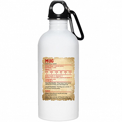 20 oz. Stainless Water Bottle