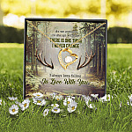 As We Continue to Change with Age There Is One Thing I Never Change hunting Forever Love Pendant Necklace