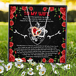 13Th. Mechanic Husband - Message Card (7) Interlocking Hearts Necklace 7