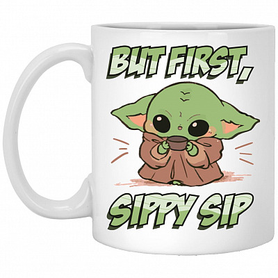 Sippy mug, White, 11 oz. White Mug