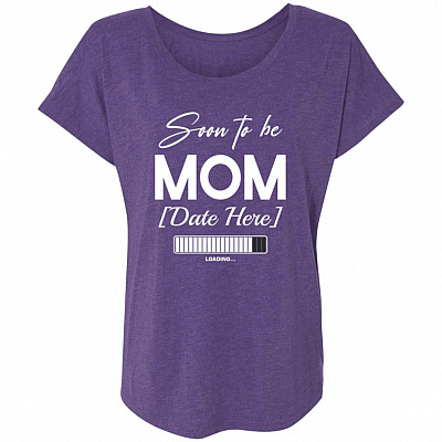 Ladies Triblend Dolman Sleeve